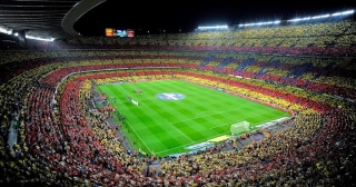 Camp Nou Stadium , Barcelona Spain