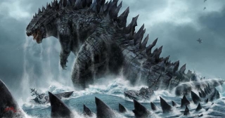Godzilla Action Movie Shot Wallpaper