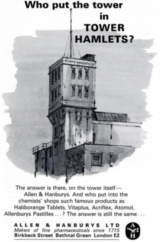 Tower Hamlets Adverts From 1967