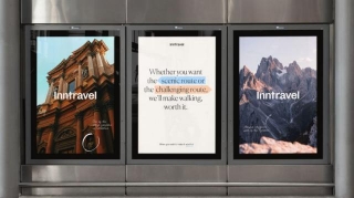 SomeOne's New Identity For Inntravel Urges Travellers To Swap Wheels For Walking Boots