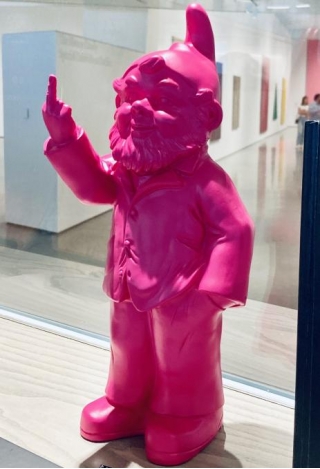 Pink Thing The Day: Naughty Pink Gnome