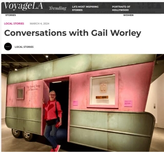 Voyage LA Magazine Interviews Gail About Worleygig.com!