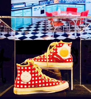 Eye On Design: Bacon And Egg Sneakers By Converse