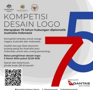 Rayakan 75 Tahun Persahabatan Indonesia-Australia: Desain Logo Terbaik Dicari!