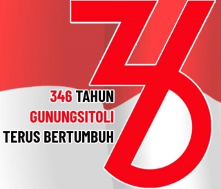 Logo Dan Tema HUT Ke-346 Gunungsitoli 2024