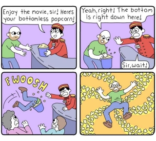 Bottomless Popcorn [Comic]