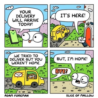 Your Delivery Will Arrive Today [Comic]