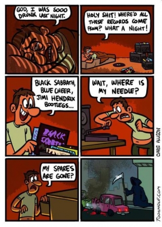 Hell For An Audiophile [Comic]
