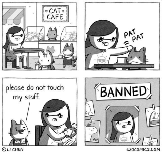 Cat Cafe [Comic]