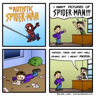 The Autistic Spider-Man [Comics]