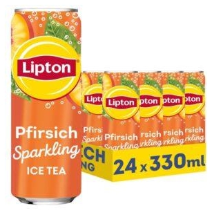 *PFANDFEHLER* 24 Dosen LIPTON ICE TEA Sparkling Peach Für 11,82€