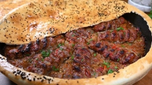 An Easy And Delicious Kofta Kebab Recipe With Roasted Eggplant!