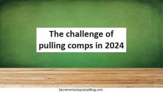 The Challenge Of Pulling Comps In 2024