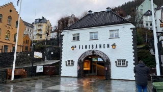 A Journey On Bergen's Fløibanen Funicular