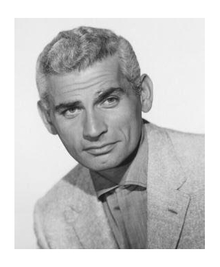 Jeff Chandler Plays A Make-Believe Parent In The Toy Tiger