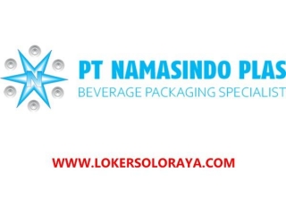 Loker PT Namasindo Plas Sukoharjo Quality Assurance