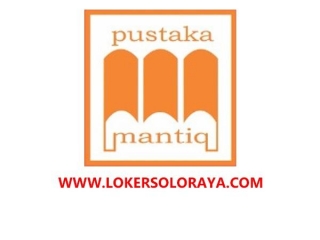 Loker Bagian Penjilidan Di CV Pustaka Mantiq Sukoharjo