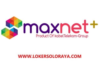 Loker Solo Staff Admin Helpdesk Dan Marketing Officer Di Maxnet+