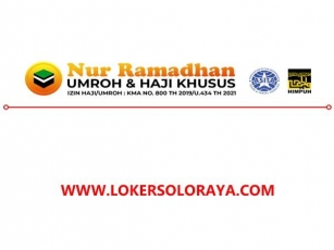 Loker Solo Raya Akuntansi/Keuangan PT Nur Ramadhan Wisata