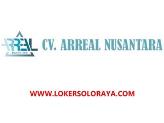 Loker Solo Staff Konstruksi, Administrasi, Keuangan Di CV Arreal Nusantara