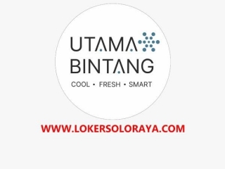 Loker Solo Di PT Utama Bintang Erkonpersada Admin Marketing Dan Teknisi
