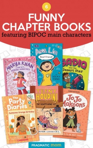 6 Funny Chapter Books Featuring BIPOC Main Characters & GIVEAWAY