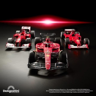 DeAgostini Announces Legends Of Ferrari F1 Replica Racing Car Collection