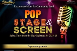Pop, Stage & Screen Releases For COMMUNITY BAND