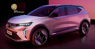 2024'ün Otomobili; Scenic E-Tech. Renault'nun Yılın Otomobili Seçilen Yedinci Aracı