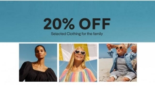 20% Off Selected Clothing @ Asda George