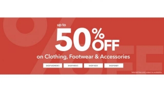 Up To 50% Off Clothing @ Asda George