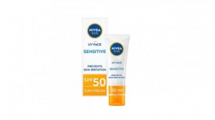 NIVEA Sun UV Face Sensitive SPF 50 Cream (50ml) £4.35 @ Amazon