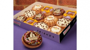 Limited Edition Krispy Kreme X Friends Doughnuts