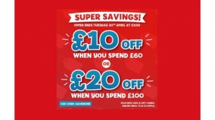 £10 Off £60 / £20 Off £100 With Code @ The Entertainer