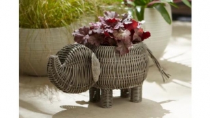 Rattan Elephant Plant Pot £16 @ Dunelm