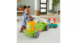 Fisher-Price Laugh & Learn 4-In-1 Farm To Market Tractor Ride-On Learning Toy £19.99 @ Amazon