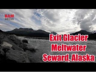 The Mesmerizing Sight Of Exit Glacier's Melting Waters #alaska #seward #...