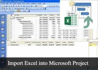Microsoft Project Tutorial: Import Excel Into Microsoft Project