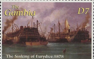 24 March - British Ship Eurydice Sunk In 1878