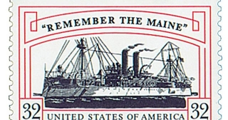 15 February - The Battleship USS Maine Explodes And Sinks In Havana Harbor In Cuba