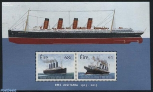 07 June - RMS Lusitania Is Launched From The John Brown Shipyard, Glasgow (Clydebank), Scotland In 1906