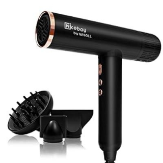 Professional Blow Dryer With 3 Attachments 65% Off With Coupon Code!