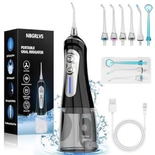 Cordless Water Dental Flosser 55% Off With Discount Code!