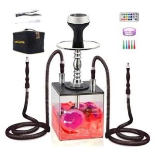 Cube Hookah Set 50% Off With Discount Code!