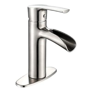 Waterfall Bathroom Sink Faucet 35% Off With Promo Code!