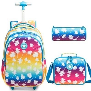 Rolling Backpacks For Girls 50% Off With Coupon Code!