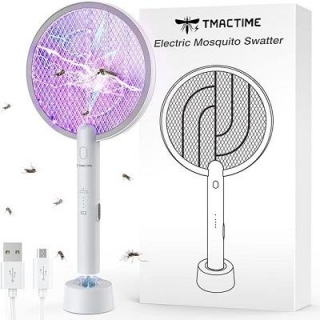 2 In 1 Fly Zapper With USB Rechargeable Base 40% Off With Discount Code!