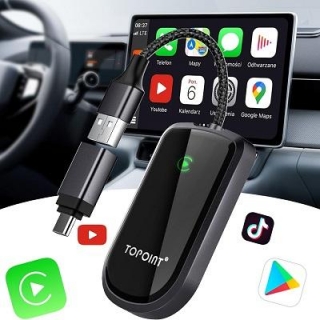 Wireless CarPlay Adapter For Cars 60% Off With Coupon Code!