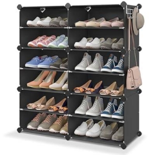 Shoe Storage Cabinet, 6 Tier 50% Off With Promo Code!