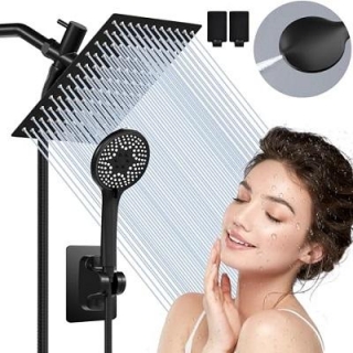 Shower Heads With Handheld Spray Combo 50% Off With Discount Code!
